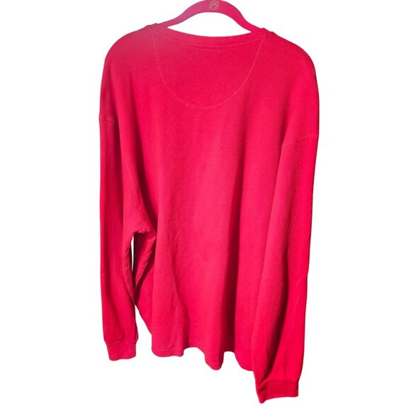 U.S. Polo Assn. Red Long-Sleeve Pullover Sweater 3XL Mens Casual Wear 100% Cotto - Picture 4 of 6